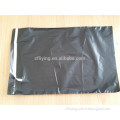 PE black printed poly mail bag, clothes delivery poly bag